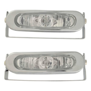 Autogear Slimline Clear Oval Lamp 145 x 40mm