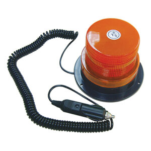 Autogear 12 / 24V Magnetic Amber Stobe Light - 4 Flash