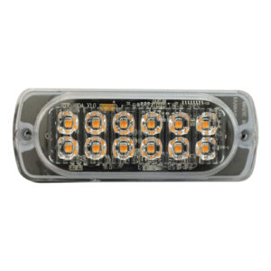 Autogear Rectangular LED Low Profile Strobe Warning Light