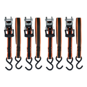 Autogear - X 4 Piece 3.6m Ratchet Tie Down Set