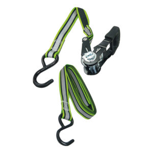 Autogear - X 4 Piece 3.6m Ratchet Tie Down Reflective Strap