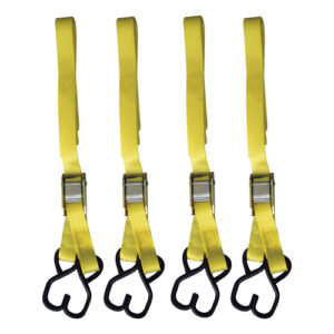 Autogear - X Luggage Strap 25mm x 1.8m 250kg Yellow