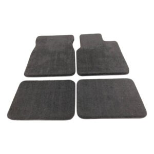 Autogear - X 4 Piece Black Deluxe Carpet Set
