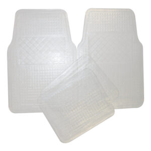 Autogear 4 Piece Trandsparent Vinyl Mat Set