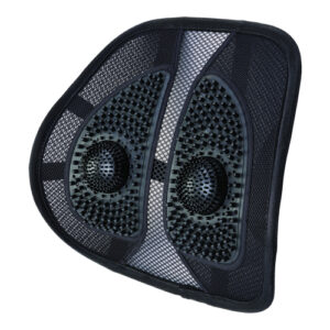 Autogear Mesh Massage Back Support Black