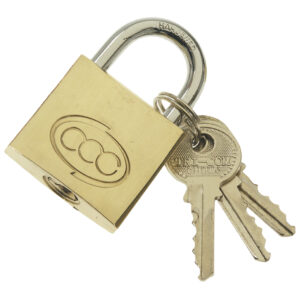 Autogear Pad Lock Brass 32mm