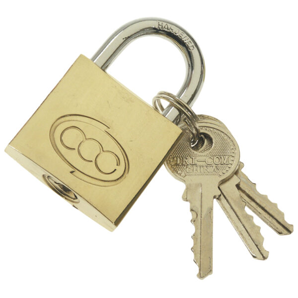 Autogear Pad Lock Brass 32mm