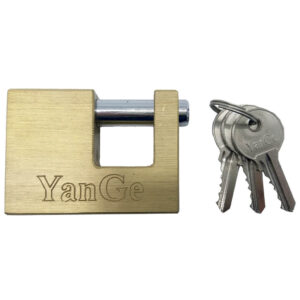 Autogear Pad Lock Brass Boston 70mm