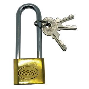 Autogear Pad Lock Brass Longshank 32mm