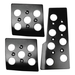 Autogear Manual Pedal Pad Set Black