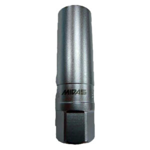MidasPro 3/8"” Dr 14mm Thin Wall Mag Insert Spark Plug Socket 65mm L