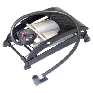 Autogear Double Foot Pump with Gauge Premium