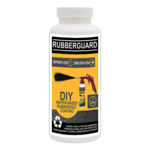 Rubberguard Fine Brush Spray-on Black Stone Chip 1L
