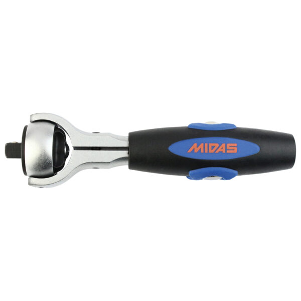 MidasPro 1/4" Drive Swivel T-Bar Ratchet Handle
