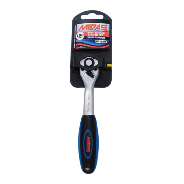 MidasPro 150mm 1/4" Drive Ratchet