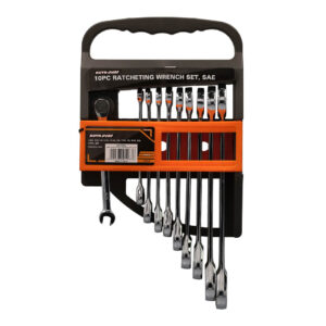 Autogear 10 Piece SAE Ratcheting Wrench Set