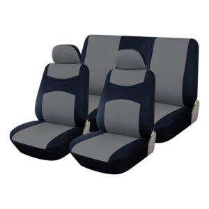 Autogear 6 Piece Black / Grey Promo Seat Cover Set