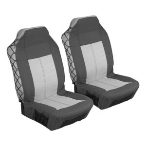 Stingray 2 Piece Grey Explorer Front Seat Cover Set
