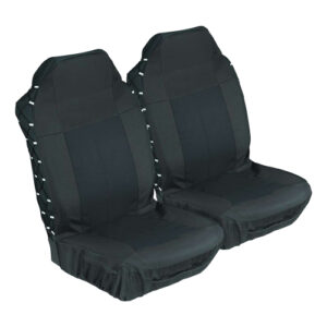 Stingray 2 Piece Black Explorer Front Seat Cover Set