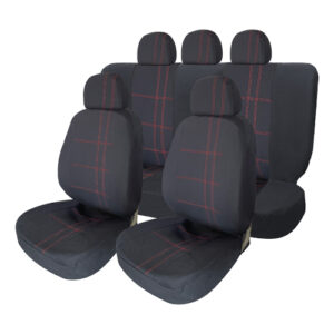 Autogear 9 Piece Milan Seat Cover Set