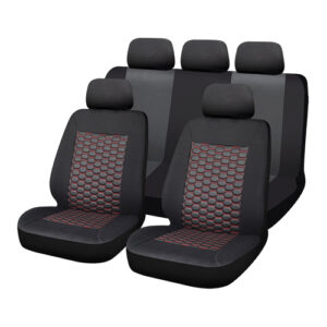 Autogear 11 Piece Monsanto Red Seat Cover Set