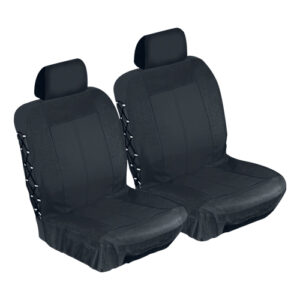 Autogear - X 4X4 Safari II Front Seat Cover set - Black
