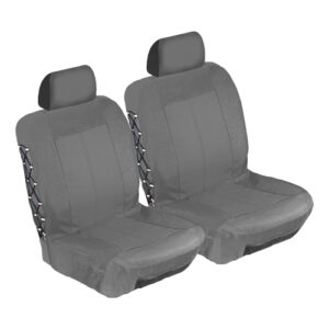 Autogear - X 4X4 Safari II Front Seat Cover set - Grey