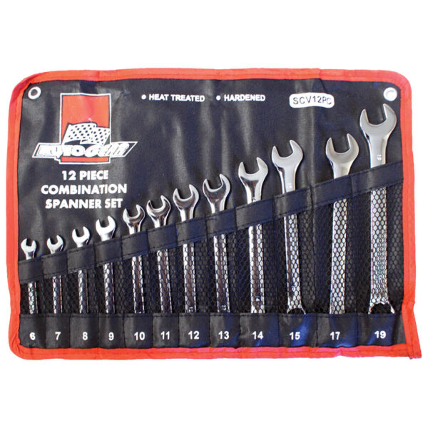 Autogear 12 Piece Spanner Set 6-15/17/19mm