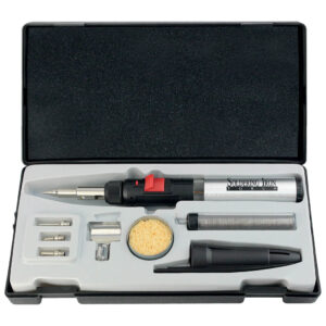 Autogear 8 Piece Soldering Iron / Torch / Hot Blower Kit