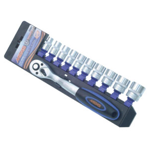 MidasPro 11 Piece 3/8" Drive Socket Set