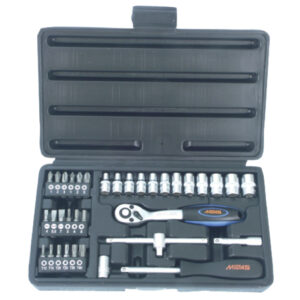 MidasPro 35 Piece 1/4" Drive Socket Set in Case