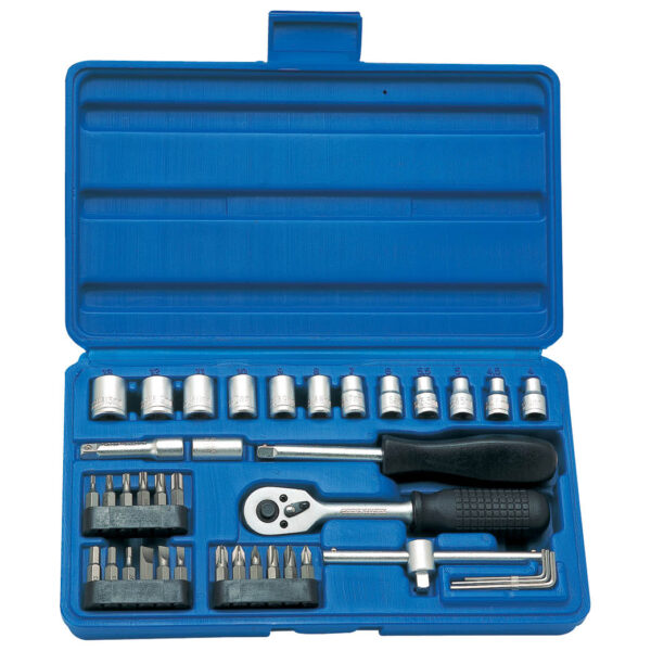 Autogear 38 Piece 1/4" Drive Socket Set