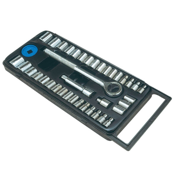 Autogear 40 Piece 1/4" and 3/8" Drive Socket Set