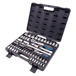 MidasPro 55 Piece 1/2" + 1/4" Drive Socket Set