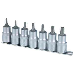 Autogear 7 Piece 1/2" Drive Male Star Torx Socket Set