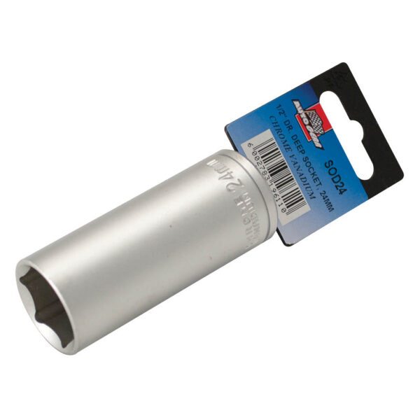 Autogear 24mm 1/2" Drive Deep Socket