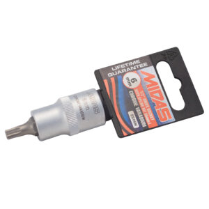MidasPro 6mm Spline Bit Socket 55mm Long