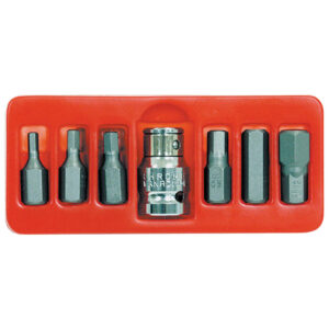 Autogear Multi Spline Bit Set (Hex)