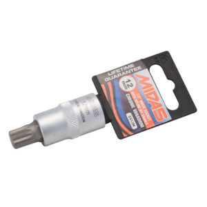 MidasPro 12mm Spline Bit Socket 55mm Long
