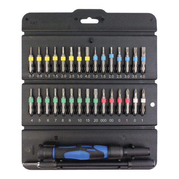 MidasPro 32 Piece Tri- Folding Precision Screwdriver Set