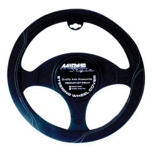 Medium Steering Wheel Cover Black