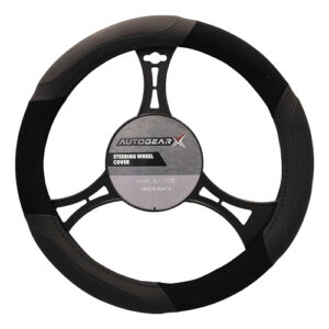 Small Steering Wheel Cover Black