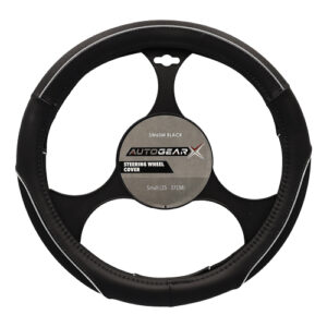 Small Steering Wheel Cover Black