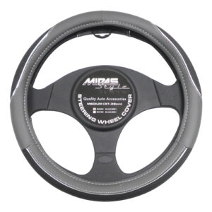 Medium Steering Wheel Cover Grey