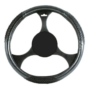 Autogear Steering Wheel Cover Carbon Fibre Pattern - M