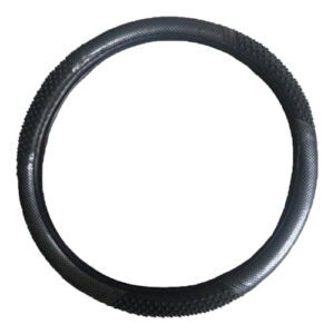 Autogear Steering Wheel Cover Carbon Fibre Pattern - L