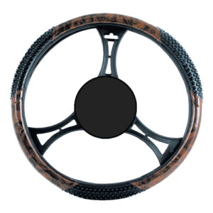 Autogear Steering Wheel Cover Wood Grain Pattern - M