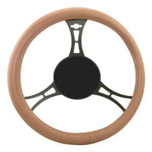 Autogear Steering Wheel Cover Tan Large