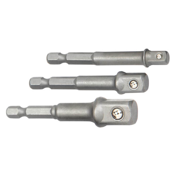Ampro 3 Piece Power Extension Bit Set - 1/4"/3/8"/1/2" Drive