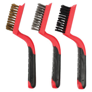 Ampro 3 Piece Cleanining Wire Brush Kit